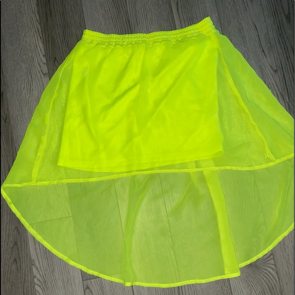 Women’s  Hurley skirt, Neon yellow ☀️large